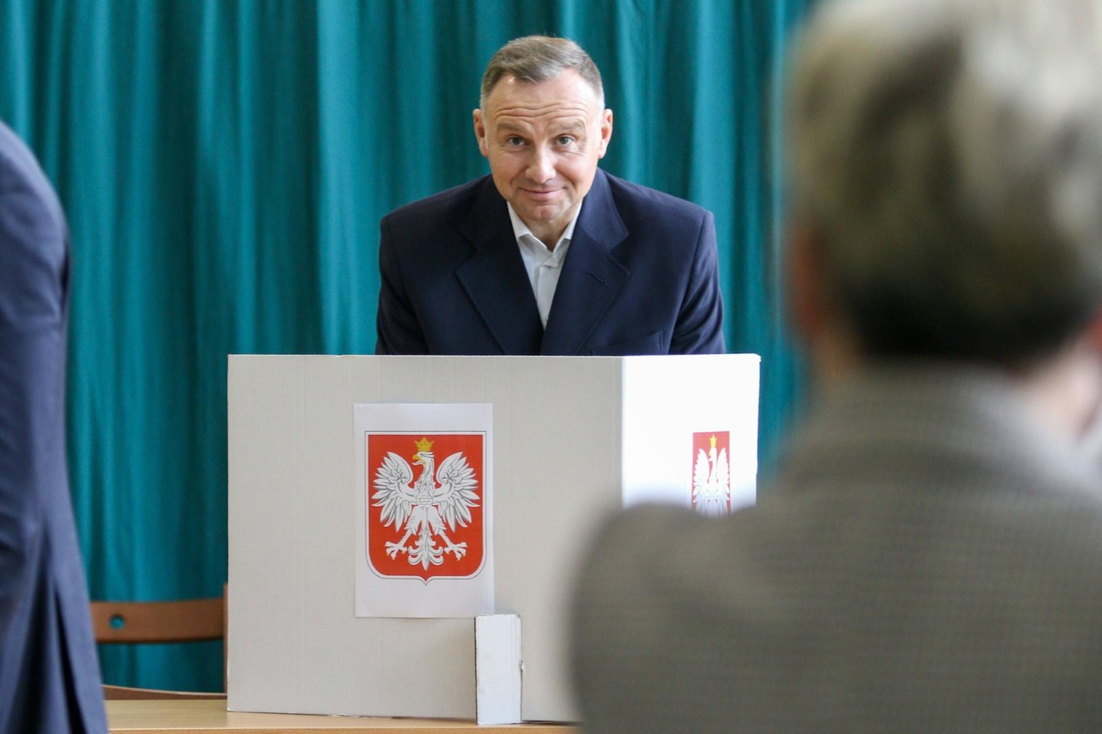 Andrzej Duda bei der Wahl am 15. Oktober 2023