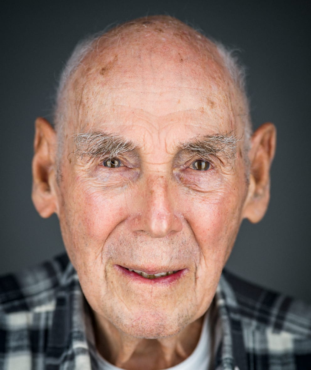 George Shafi (92, li.) aus Berlin kam mit einem Kindertransport nach Großbritannien, wurde gerettet. Seine Mutter starb in Auschwitz.