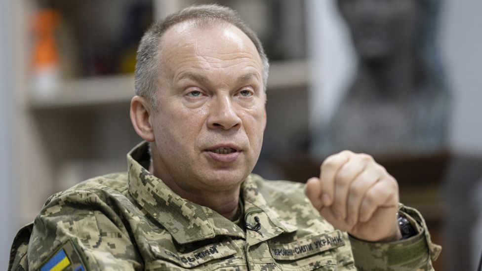 Oleksandr Syrskyi, commander-in-chief of the Armed Forces of Ukraine